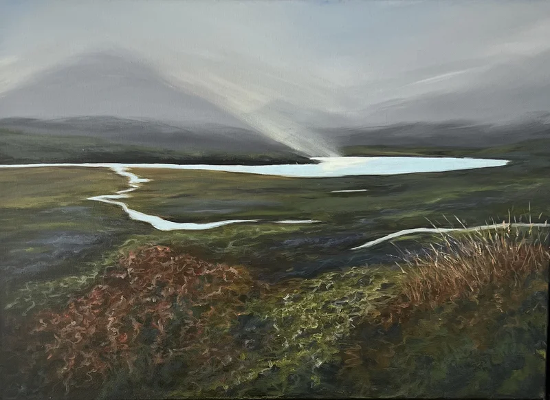 Oljemålning Northlands av Jessica Mac Guinness