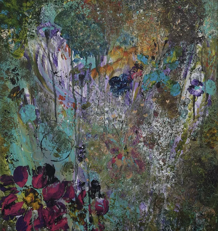 Akrylmålning Varsam av Fairy Fiore