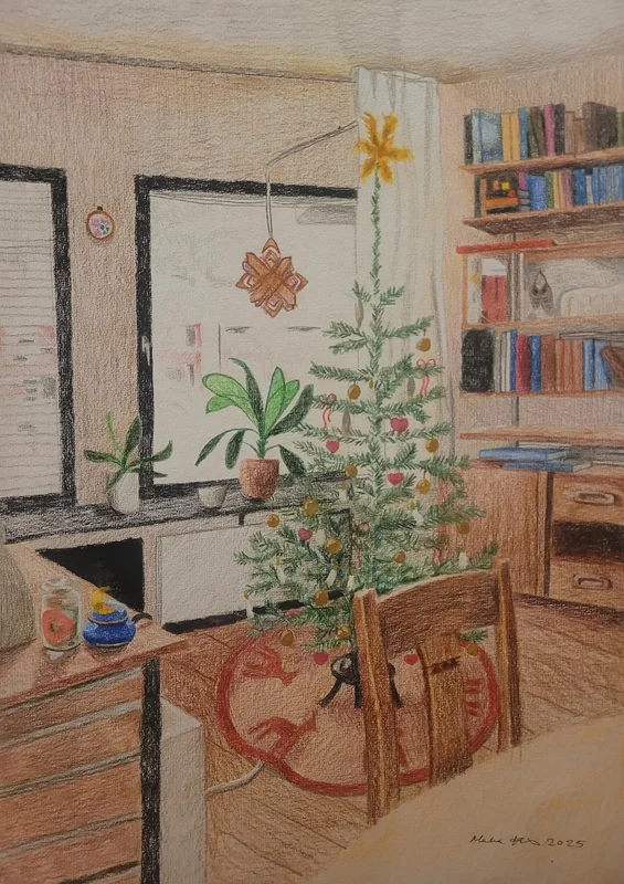 Julgran av Malva Forslin