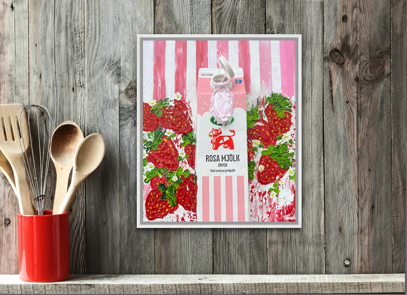 Håller rosa mjölk en svensk sommar? av Tove Li