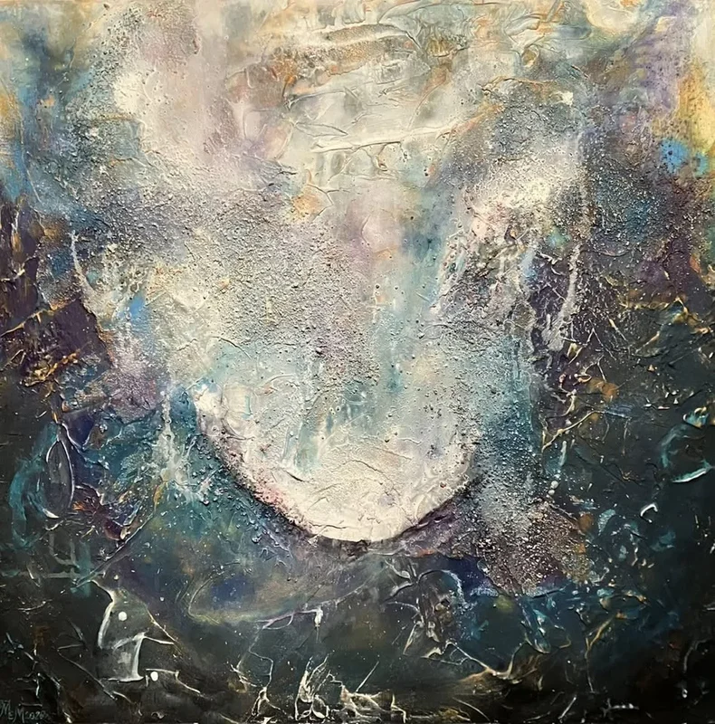 Akrylmålning The light within av Marilyn Miller
