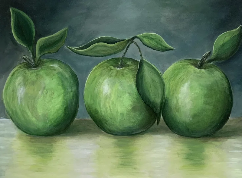 Gröna äpplen av Jenny Nilsson