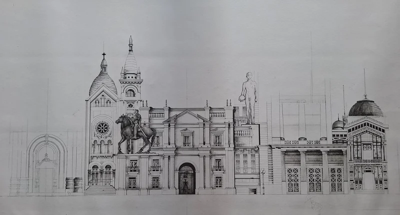Santiago en pedazos av Amancio Funes