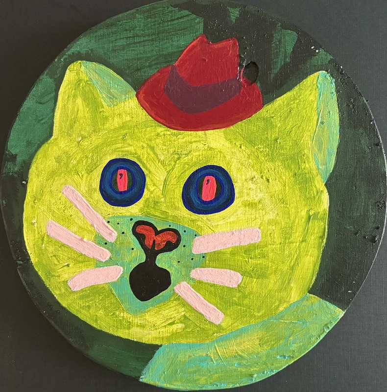 Katt i hatt av Alma-Anna Andersson
