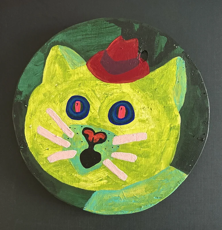 Katt i hatt av Alma-Anna Andersson