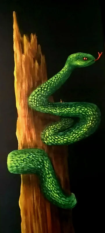 Shimmery green av Maria Borgring ( Fd Lindberg)