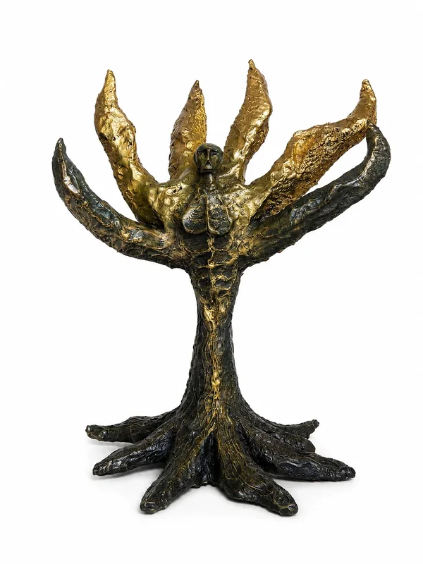 Skulptur Urmodern av Sandra C Axelsson