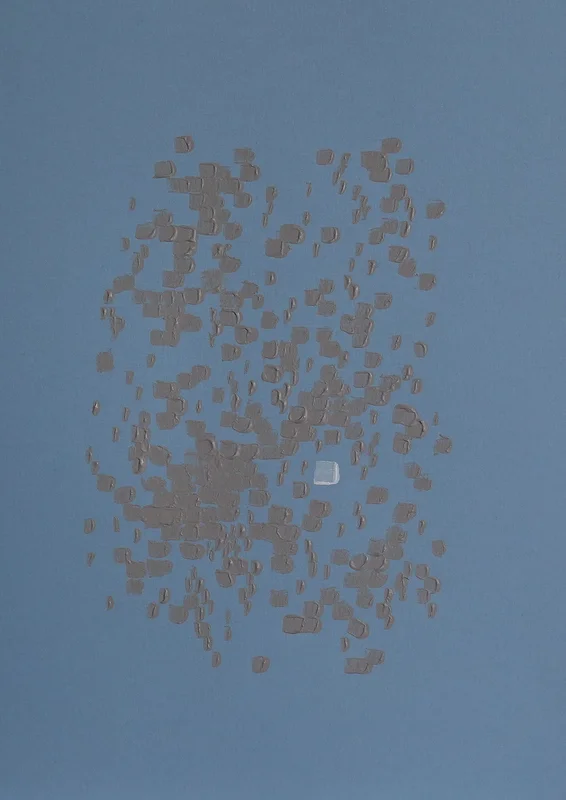 Akrylmålning The moon is shining and the leaves are singing 7 av Panisa Jermhansa