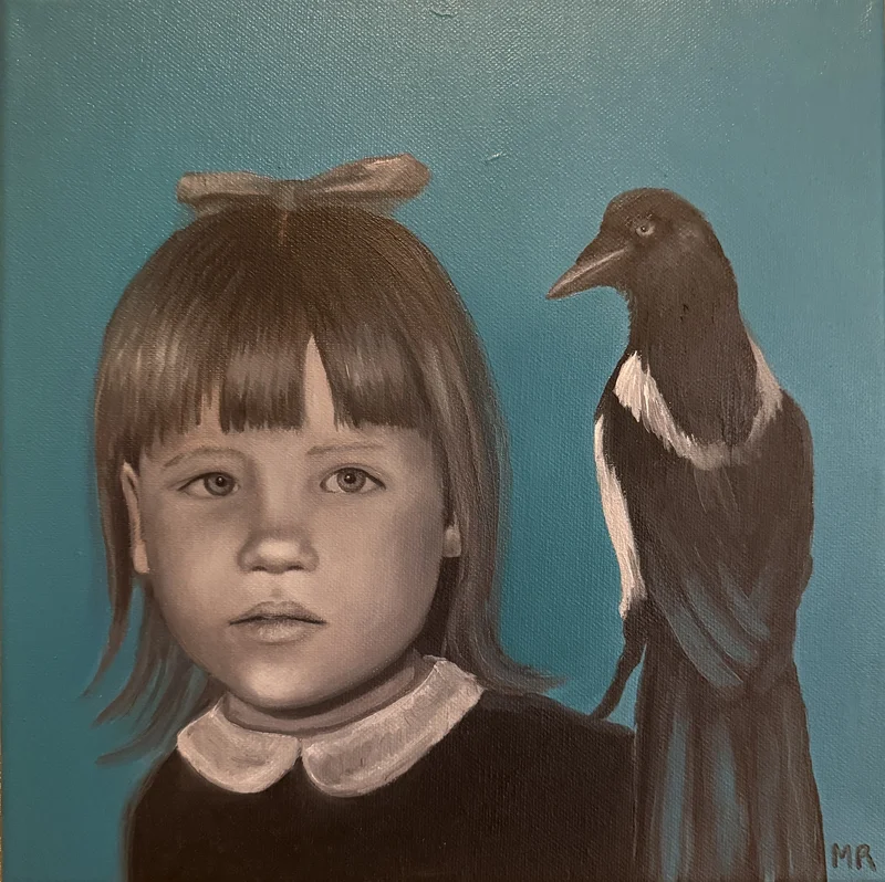 Oljemålning Minime av Maria Rundgren