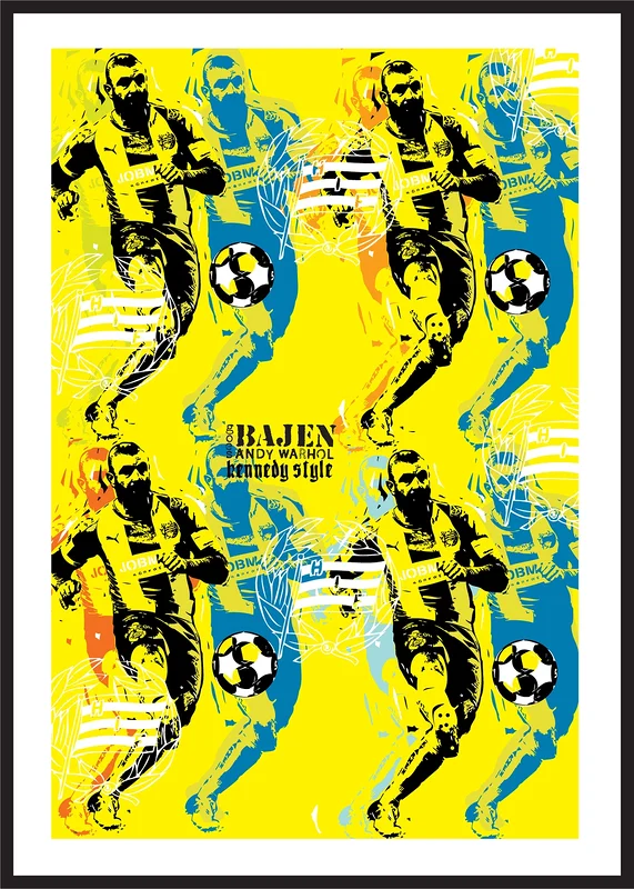 Bajen goes Warhol / Kennedy av Ola Carlberg