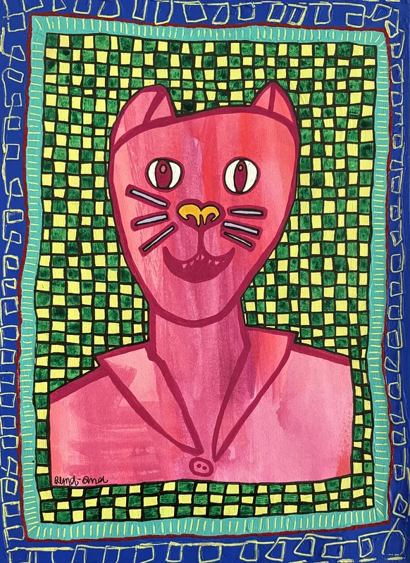 Happy cat av Alma-Anna Andersson