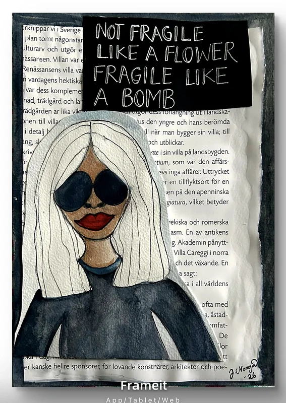 Fragile like a bomb av Johanna Norrgård