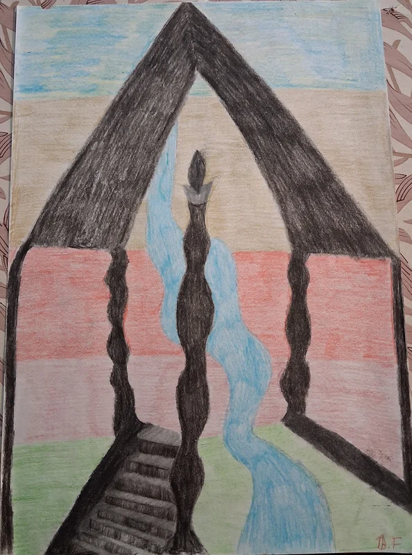 The altar by the river av Veronica Domachowska