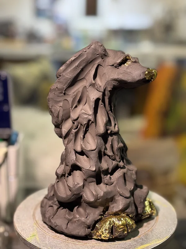 Skulptur Lady av Evalena Elk Karlsson