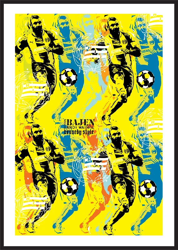 Bajen goes Warhol / Kennedy av Ola Carlberg