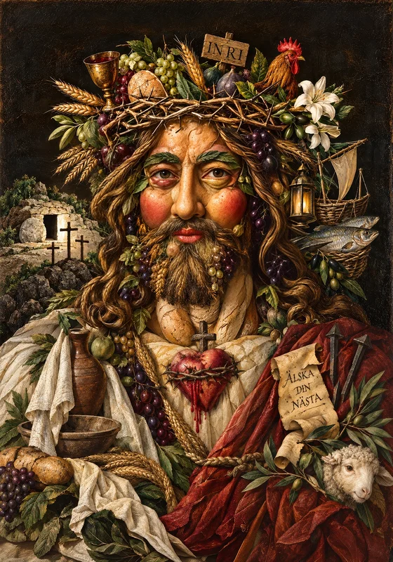 Arcimboldo’s delayed portrait – Arcimboldos försenade porträtt av Jörgen Thornberg