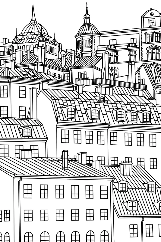 Mariaberget, Stockholm av Anastasia Volfson