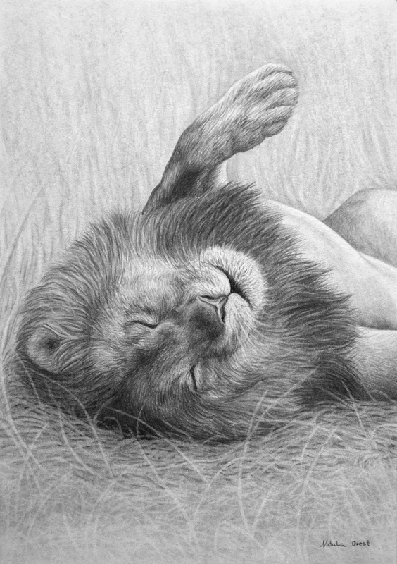 A Day Off - (Open Edition Print) av Natalia Orest