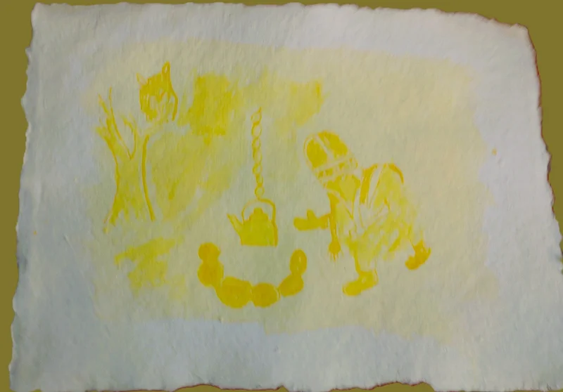Kaffepannan är het av ModernArt Eva