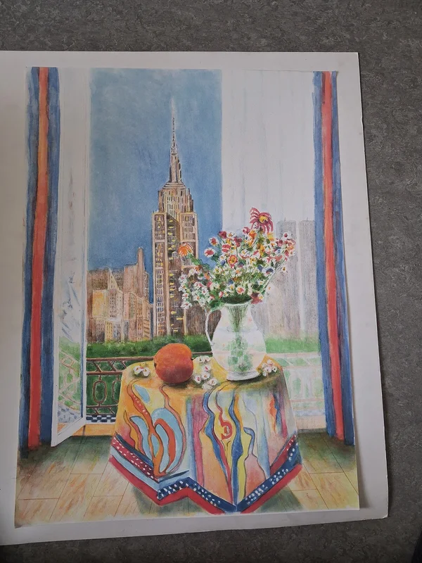 Bon jour New York av Sharpartcollection Al Wagiella