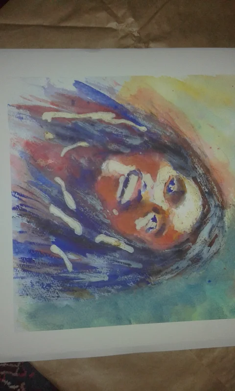 No woman no cry av Sharpartcollection Al Wagiella