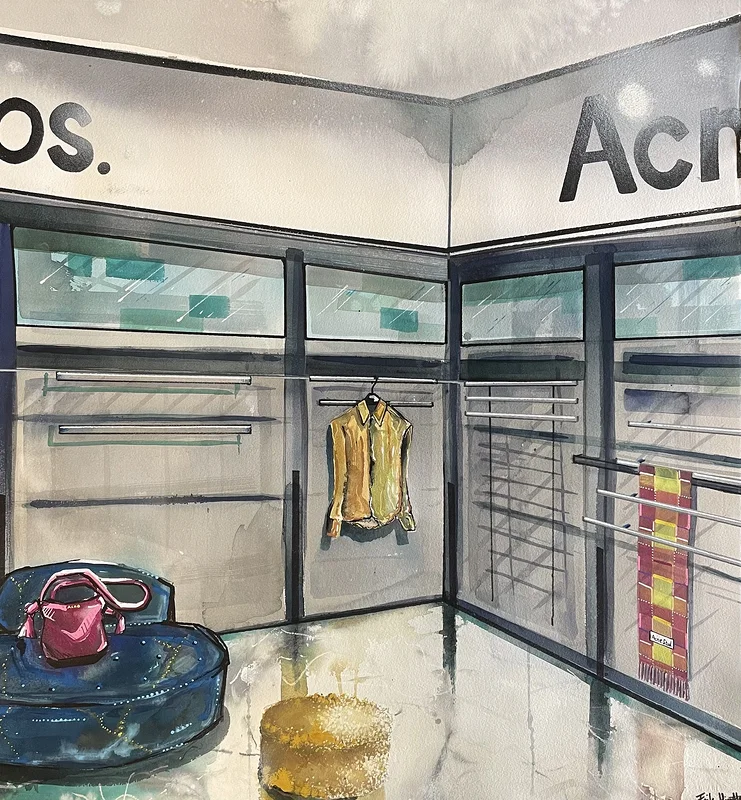 Acne studios concept av Erik Hjorth