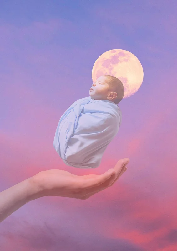 Moon Child av Caroline Yazi