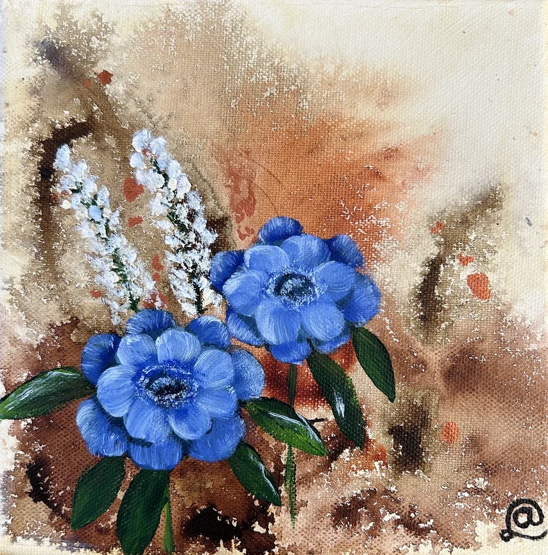Stillness – Earth tones #1 av Art By Lycke / Ann-Sofie Lycke
