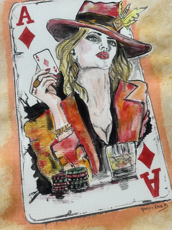 THE HIGHROLLER av Monica Rose Bergström (Monixx)