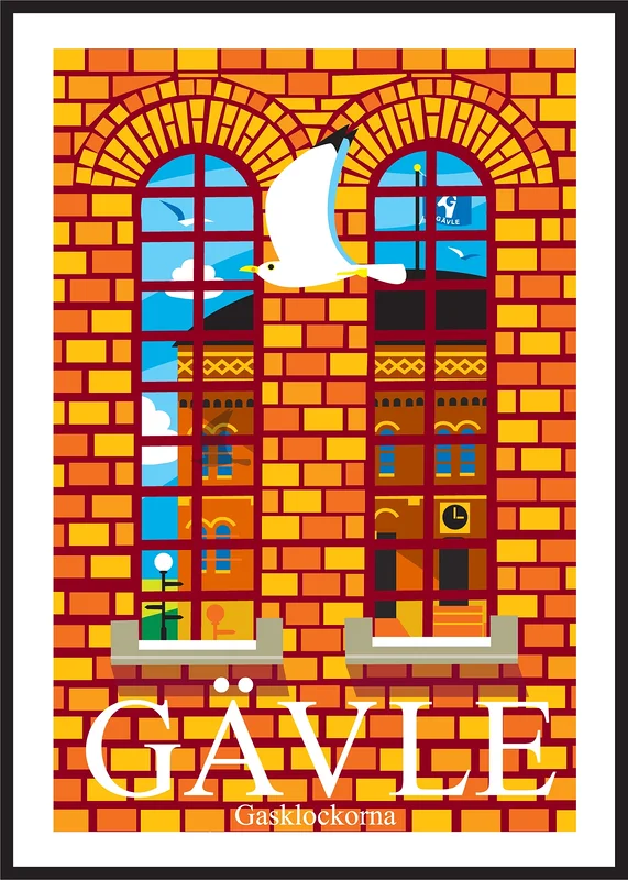 Gefle iconographica / Gasklockorna av Ola Carlberg