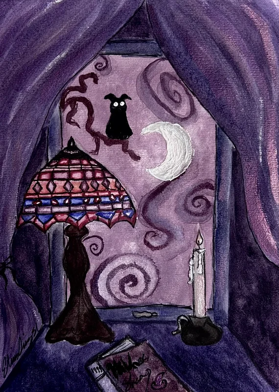 Whimsy night av Elvira Dingsten