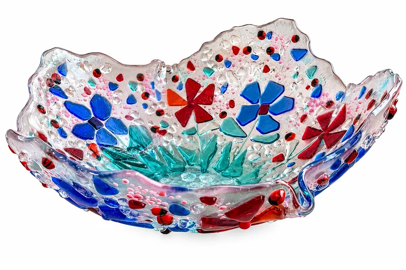 Skulptur Sommarblommor av Barbro Augustin