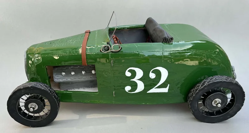 Skulptur Ford 32 roadster av Martina Trygg