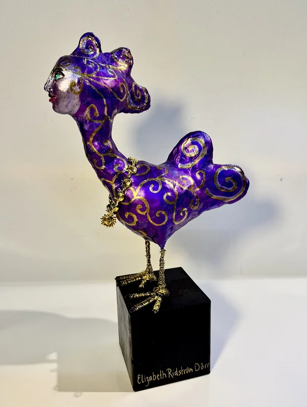 Skulptur Amanda av Elizabeth Ridström-Dörr