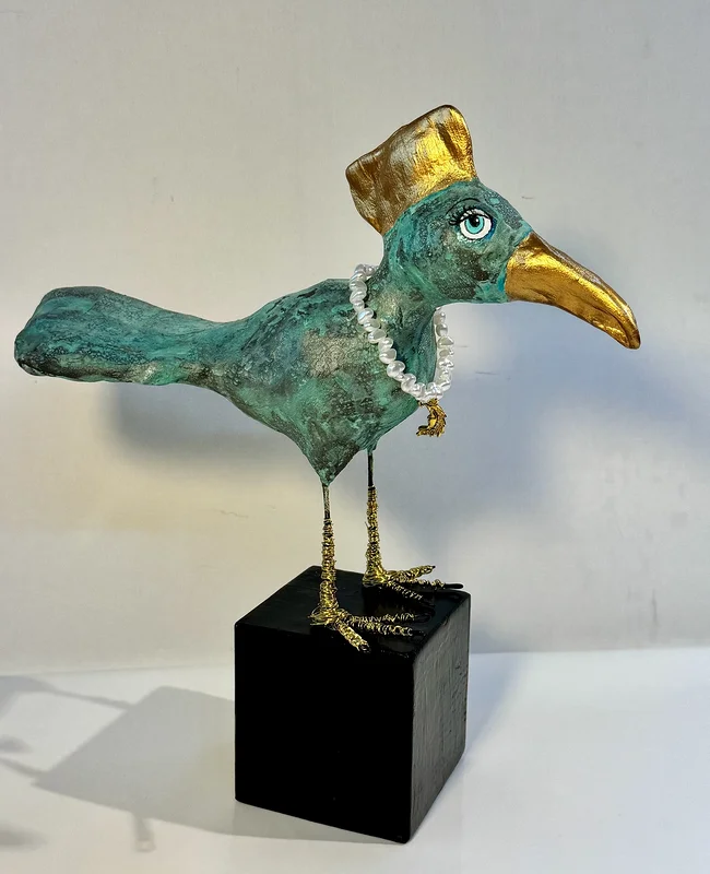 Skulptur Kim av Elizabeth Ridström-Dörr