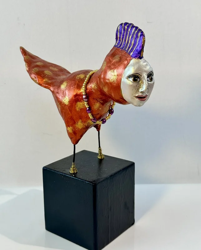 Skulptur Emil av Elizabeth Ridström-Dörr