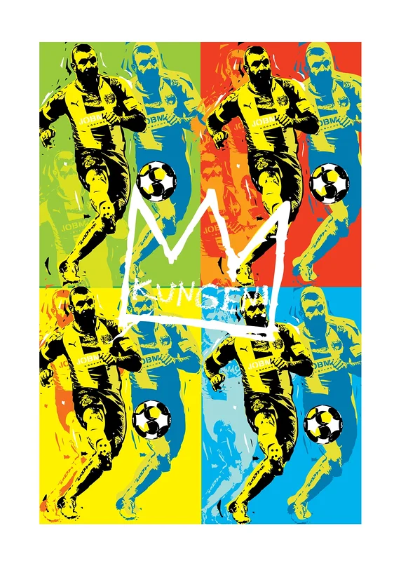 Bajen goes Warhol / Kennedy av Ola Carlberg