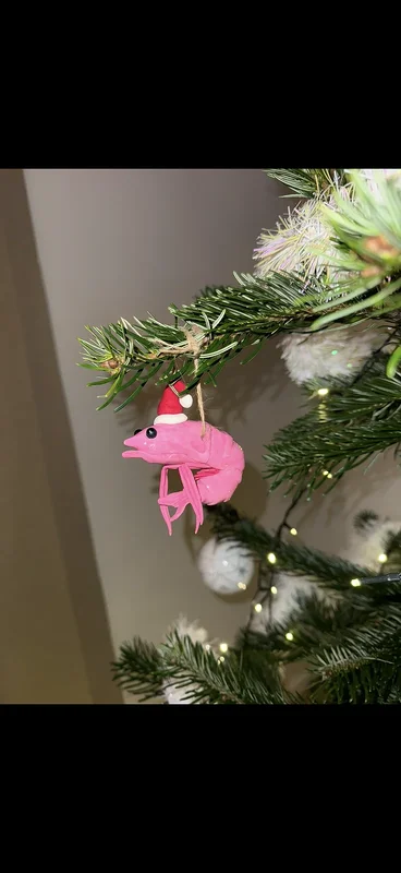 Skulptur Jul-räkan av Gabriella Kroon