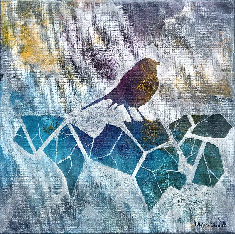 Akrylmålning Fragment II av Studio Ström - Ulrika Ström