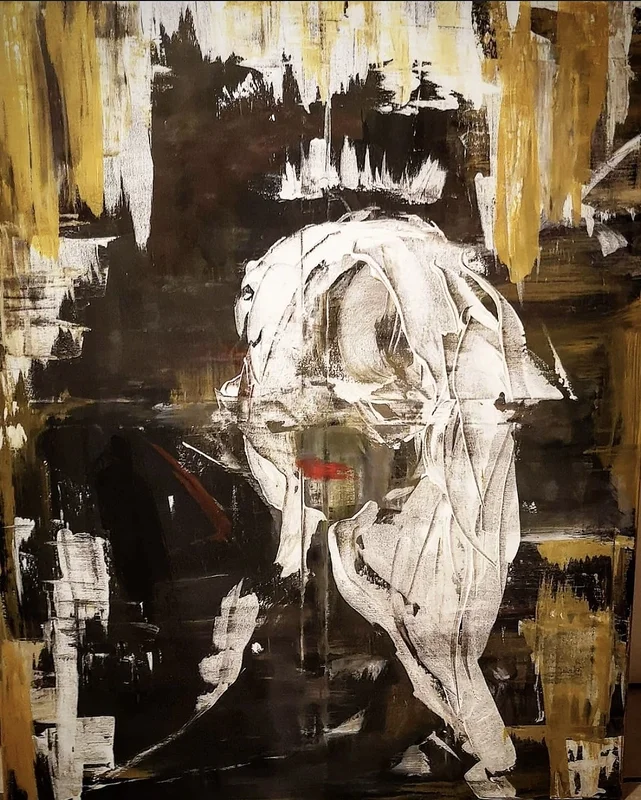 AkrylmĂ„lning đđđžđžđ av Olivia Nilsson