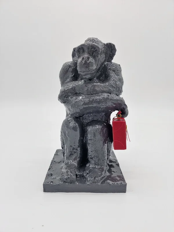 Skulptur På väg av Jesper Wänberg