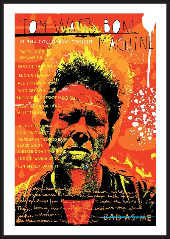Tom Waits av Ola Carlberg
