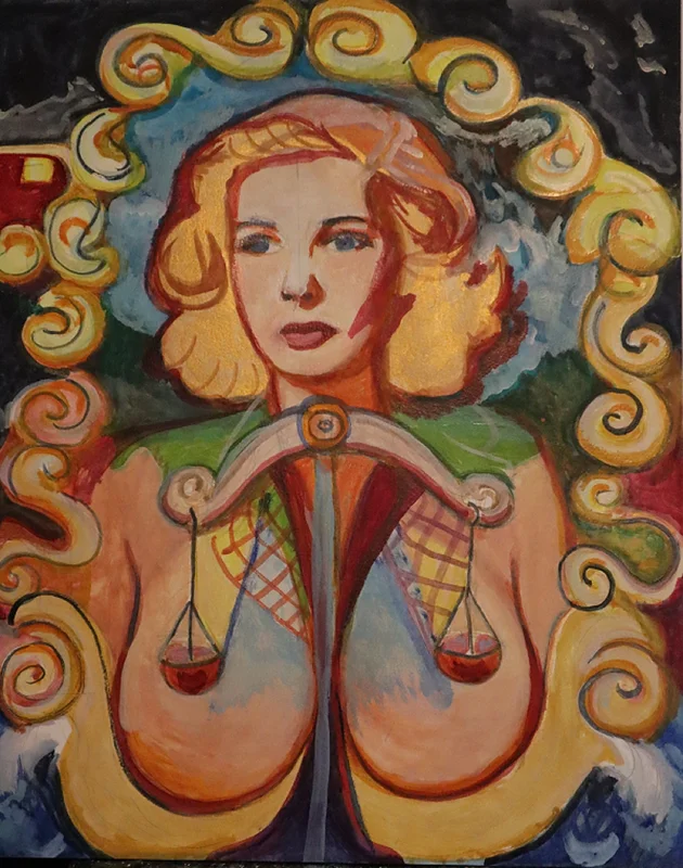 181 ) HCE.s Portrait of ALP av Victor Finnigan