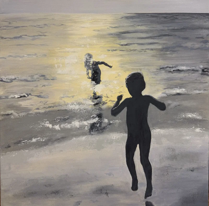 Oljemålning Sommar av Charlotta Eker