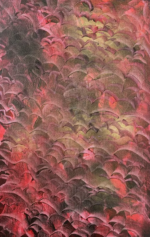 Akrylmålning Waves av Ninni Andersson