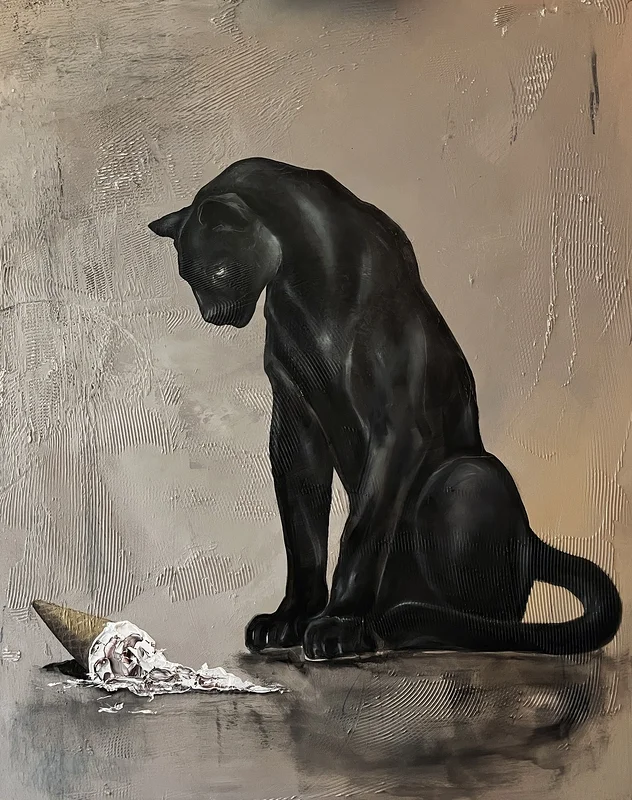 Oljemålning Sweet Ruin av Sandra Ahlman