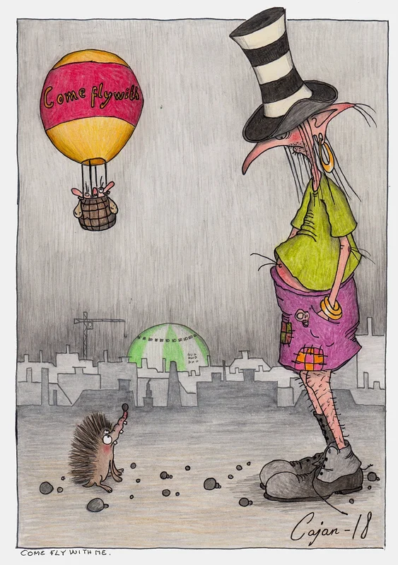 Come fly with me av Carina Cajan Jansson