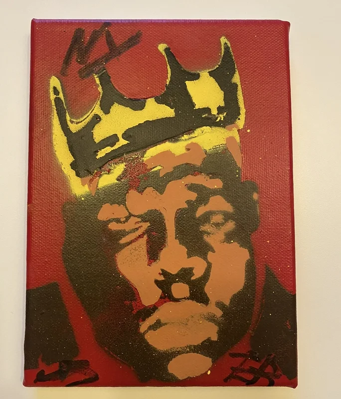 Biggie Biggie av Doom Street Art