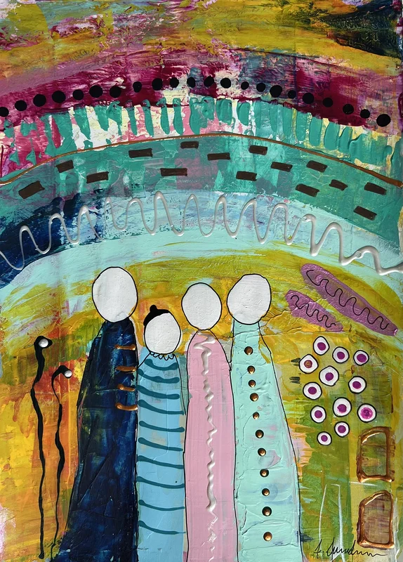 My little family av Anne-lee Andersson