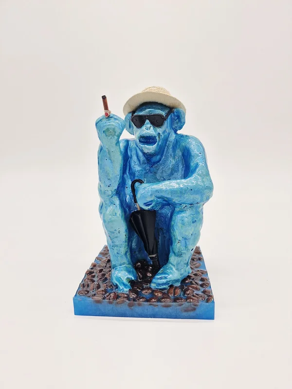 Skulptur The blues av Jesper Wänberg